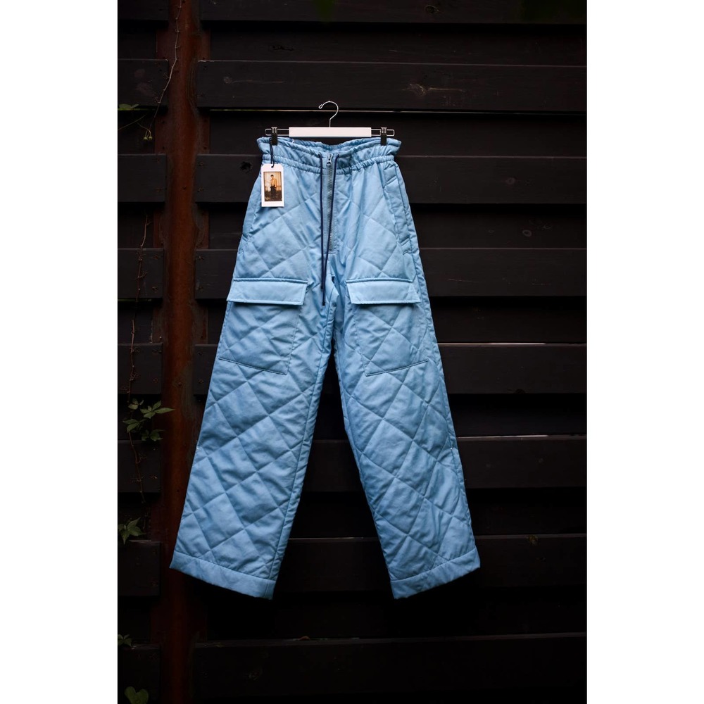 Dries Van Noten Light Blue Cargo/Snow Pants [New]